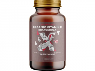 BrainMax Organic Vitamin C Bio Acerola, 60 rostlinných kapslí