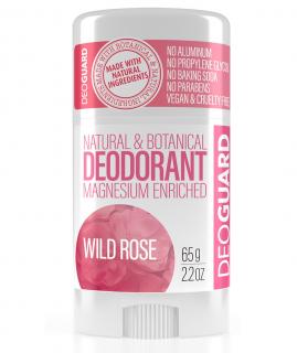 DEOGUARD PŘÍRODNÍ TUHÝ DEODORANT - DIVOKÁ RŮŽE 65G