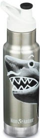 Dětská nerezová termolahev Klean Kanteen Insulated Kid Classic w/Kid Sport 355 ml mr. shark