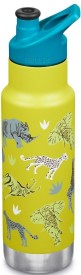 Dětská nerezová termolahev Klean Kanteen Insulated Kid Classic w/Kid Sport 355 ml safari