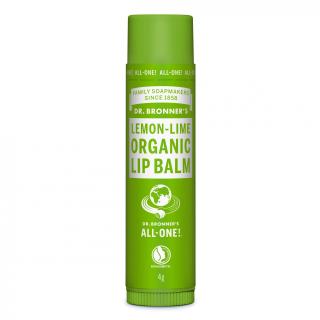 DR. BRONNER´S balzám na rty LEMON LIME 4g