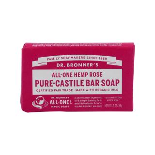 Dr. Bronner´s tuhé mýdlo ROSE 140g