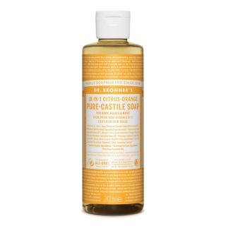 DR. BRONNERS tekuté universální mýdlo ALL-ONE, CITRUS-ORANGE 240 ml