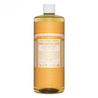 DR. BRONNERS tekuté universální mýdlo ALL-ONE, CITRUS-ORANGE 945 ml