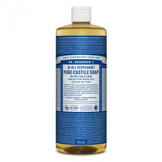 DR. BRONNERS tekuté universální mýdlo ALL-ONE, PEPPERMINT 945 ml