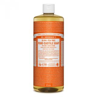 DR. BRONNERS tekuté universální mýdlo ALL-ONE, TEA TREE 945 ml