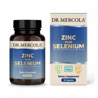 Dr. Mercola Zinek 15 mg plus selen 200 mcg 30 kapslí