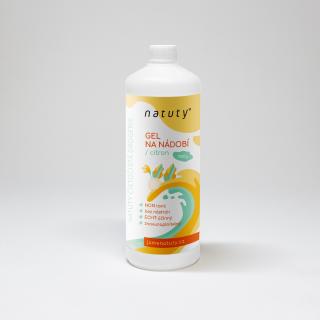 Natuty Gel na nádobí s vůní citronu 1l