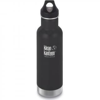 Nerezová termolahev Klean Kanteen Insulated Classic Loop Cap - 592 ml black