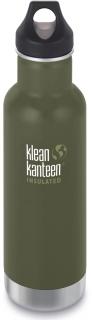 Nerezová termolahev Klean Kanteen Insulated Classic Loop Cap - 592 ml fresh pine