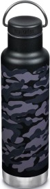 Nerezová termolahev Klean Kanteen Insulated Classic w/Loop Cap - 592 ml black camo