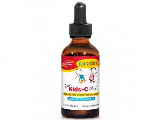 NORTH AMERICAN HERB & SPICE Micelizovaný vitamín C (nejen) pro děti s pomerančovou příchutí - Kids-C Plus