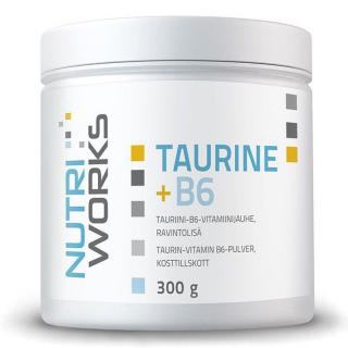 NutriWorks Taurine + B6 300g 100% non toxic