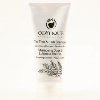 ODYLIQUE - Čistící šampon proti lupům s kopřivou, přesličkou a TEA TREE olejem 20 ml