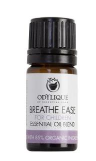 ODYLIQUE - Směs Esenciálních Olejů pro Dýchací Cesty Dětí do 10 let - BREATHE EASE