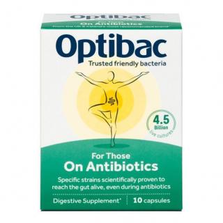 Optibac On Antibiotics (Probiotika při antibiotikách) 10 kapslí