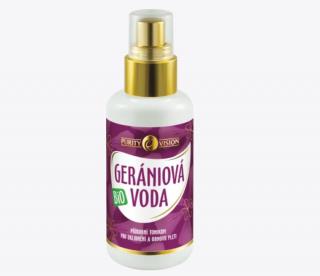 PURITY VISION Bio Gerániová voda 100 ml