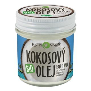 Purity Vision kokosový olej panenský bio 120 ml