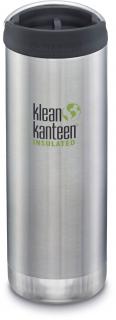 Termoska Klean Kanteen TKWide w/Café Cap 473 ml brushed stainless