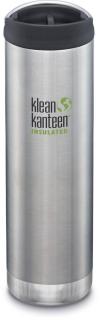 Termoska Klean Kanteen TKWide w/Café Cap 592 ml brushed stainless