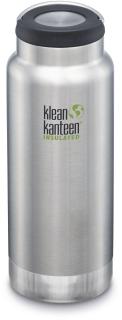 Termoska Klean Kanteen TKWide w/Wide Loop Cap 946 ml brushed stainless