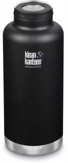 Termoska Klean Kanteen TKWide w/Wide Loop Cap - Brushed Stainless 1900 ml shale black