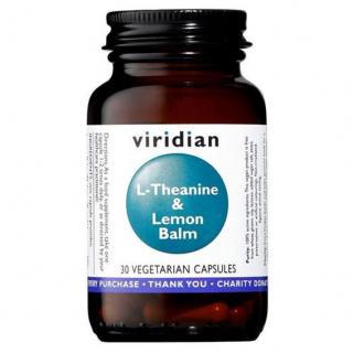 Viridian L-Theanine & Lemon Balm  (L-Theanin s meduňkou) 90 kapslí