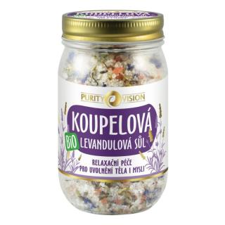 Bio Levandulová koupelová sůl 400g