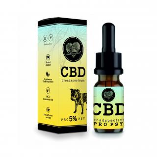 CBD olej PRO PSY 5% Broadspectrum 10ml