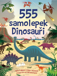 555 samolepek - Dinosauři