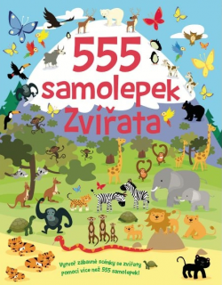 555 samolepek - Zvířata