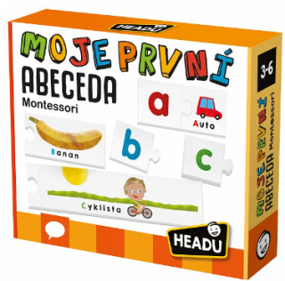 HEADU Montessori Moje první abeceda