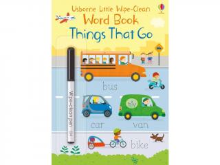 LITTLE WIPE-CLEAN WORD BOOK THINGS THAT GO