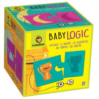 Ludattica: Duo puzzle Baby logic - Stíny zvířátek