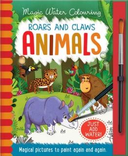 MAGIC WATER COLOURING: ROARS AND CLAWS - ANIMALS