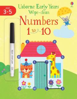 Numbers 1 To 10 Early Years Wipe-Clean