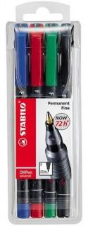 STABILO Write-4-all Superfine 4 ks Pouzdro