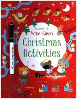 Wipe-clean Christmas activities