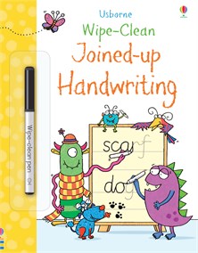 Wipe-clean joined-up handwriting