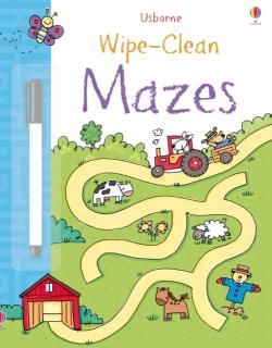 Wipe-clean mazes