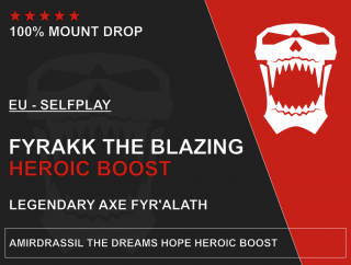 Fyrakk the Blazing Heroic Boost Možnosti: Fyrakk Heroic Saved run