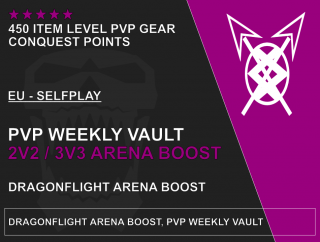 WoW PvP Weekly Great Vault Možnosti: 3 Vault item / 5500 honor