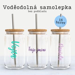 DanielaDesign samolepka se jménem 1 ks vinyl číslo varianty: 1