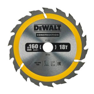 DEWALT pilový kotouč 160x20 mm 18z ATB