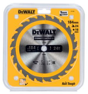 DEWALT pilový kotouč 184x16 mm 24z ATB