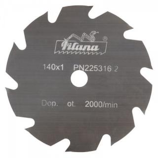 PILANA pilový kotouč 140x1,0x16mm 10z 5316.2