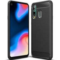 Forcell Carbon Case pro Honor 20 lite, černé (Zadní gelový kryt Carbon pro Honor 20 lite, černé)