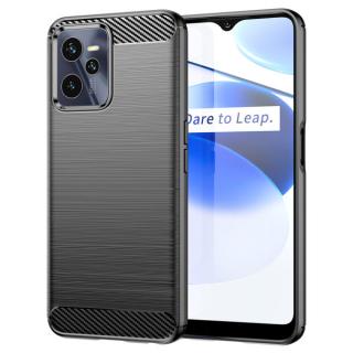 Forcell Carbon Case pro Realme C35 černé (Zadní gelový kryt Carbon pro Realme C35 černé)