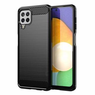 Forcell Carbon Case pro Samsung Galaxy A22 4G, černé (Zadní gelový kryt Carbon pro Samsung Galaxy A22 4G, černé)