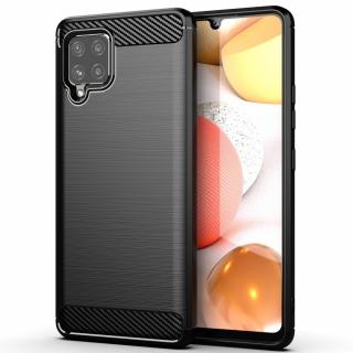 Forcell Carbon Case pro Samsung Galaxy A42, černé (Zadní gelový kryt Carbon pro Samsung Galaxy A42, černé)